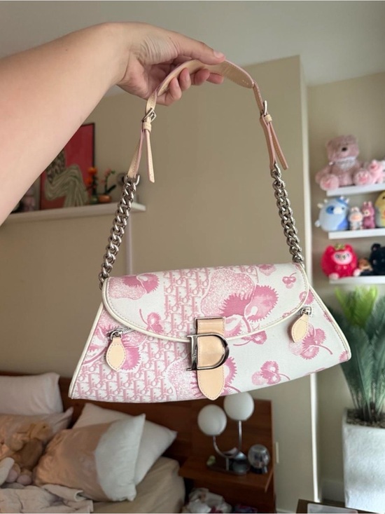 Dior Handbags - Diorissimo 00’s cherry blossom bag